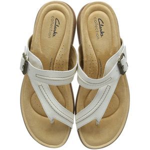 Clarks Brynn Madi Sandal | Women's WHITE | Sandals | Flat NEW